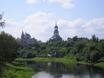 Борисоглебский монастырь в Торжке. [увеличить]