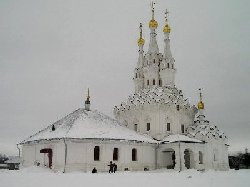Одигитриевская церковь Иоанно-Предтеченского монастыря в Вязьме. [Увеличить]