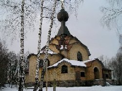 Церковь  Святого Духа в Талашкино. [Увеличить]