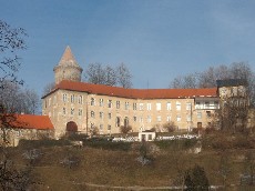Замок Рожмберк в Чехии  [увеличить]