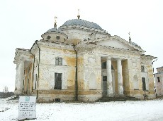 Борисоглебский собор Борисоглебского монастыря в Торжке.  [увеличить]
