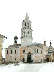 Введенская церковь Борисоглебского монастыря в Торжке.  [увеличить]