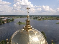 Купол Богоявленского собора Ниловой пустыни