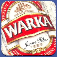Пиво WARKA, бирдекель