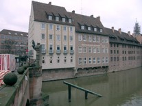 Река Пегниц в Нюрнберге