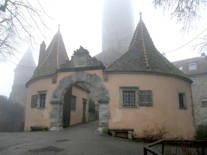 Ворота Burgtor в Ротенбурге