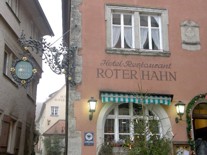 Отель с рестораном в Ротенбурге