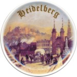 Сувенирная тарелка Хайдельберг