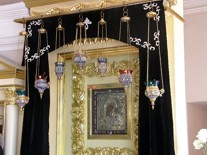 Икона Казанской БМ в Казанском монастыре в Казани