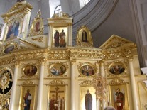 Иконостас Воздвиженской церкви Казанского монастыря в Казани