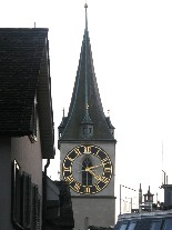 Цюрих, церковь св. Петра