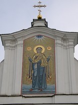 Деталь кафедрального собора в Минске