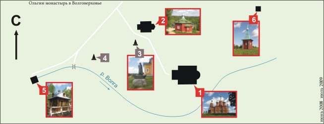 План Ольгина монастыря