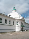 Надвратная Никольская церковь Александро-Свирского монастыря. 