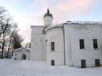 Сретенская церковь Антониева монастыря в Новгороде.