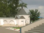 Башня ограды Боголюбского монастыря в Боголюбово