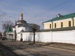 Южная стена Борисоглебского монастыря в Дмитрове