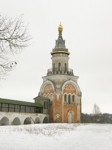 Свечная башня Борисоглебского монастыря в Торжке 