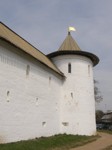 Круглая башня Боровского Пафнутьего монастыря. 