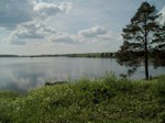 Бородавское озеро у Ферапонтова монастыря 