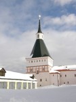 Никоновская башня Иверского Валдайского монастыря. 