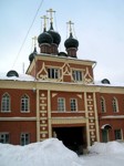 Воздвиженская церковь Никольского единоверческого монастыря в Москве. [Увеличить]