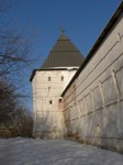 Западная башня Новоспасского монастыря