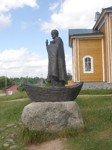 Памятник св. Николаю в Волговерховье 