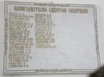 Список благодетелей Раифского монастыря (продолжение)