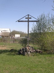 Поклонный крест в Савватьево