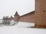 Ограда Спасо-Евфимиева монастыря в Суздале