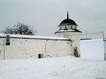 Южная башня Спасского монастыря в Рязани