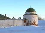 Западная башня Спасского монастыря в Рязани