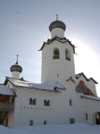 Колокольня Спасо-Преображенского монастыря в Старой Руссе