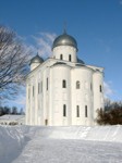 Георгиевский собор Юрьева монастыря в Новгороде