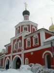 Спасская церковь Зачатьевского монастыря в Москве. 