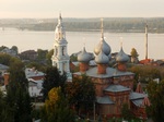 Знаменский монастырь и Воскресенская церковь в Костроме